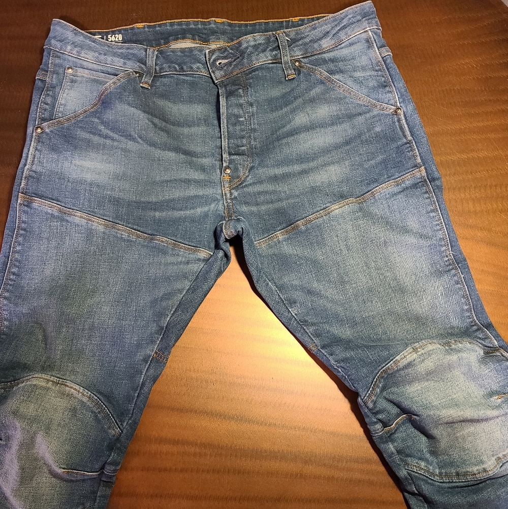 G-Star Raw 5620 3D Slim Blue Jeans